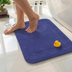 ITSOFT Memory Foam Bath Mat 24x16, Non Slip, Machine Washable, Quick Dry & by ITSOFT