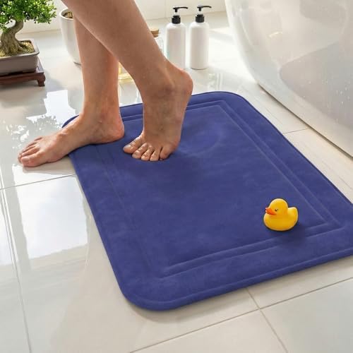 ITSOFT Memory Foam Bath Mat 31x20, Non Slip, Machine Washable, Quick Dry & by ITSOFT