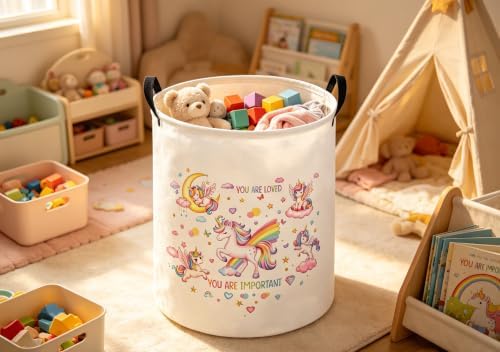 Baby Laundry Hamper kids laundry Basket Waterproof Laundry Bag - Image 6