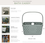 Parker Baby Co. Quick-Dry Bath Caddy Organizer - Image 4