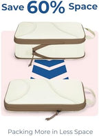 Bagsmart Compression Packing Cubes, Travel Bag Cruise Ship Essentials - Image 4
