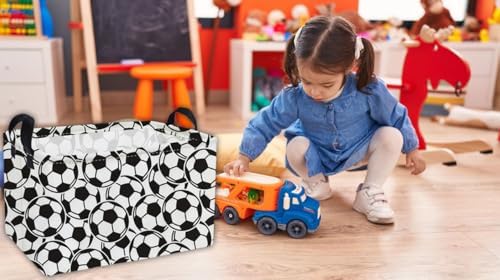 Essme Rectangular Soccer Baskets, Kids Storage Box, Easter Basket - Image 7