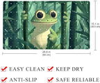 Shower Mat Non Slip, Bamboo Forest Frog Anti Slip Bath Mat - Image 4
