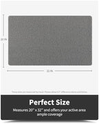 Non-Slip Bathtub Mat, 20x32 Inch, Shower Mats - Image 6