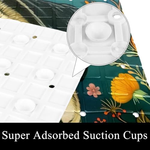 Non Slip Shower Mat Bathtub Mat 15.1x26.8 Inch, Quick Dry Bath Mat - Image 3