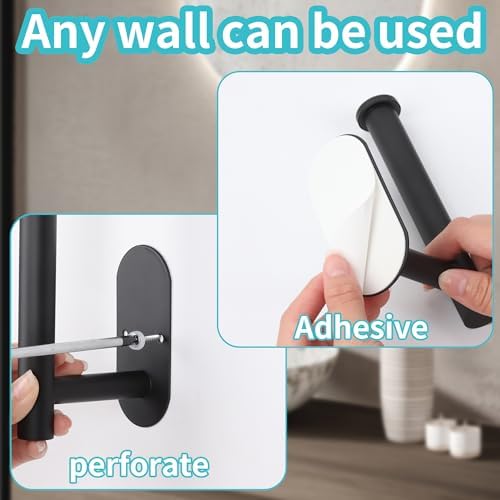 Yagoo 6 Pcs Adhesive Curtain Holdbacks, Screw-in Curtain Tiebacks - Image 4