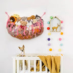 YKBU Stuffed Animal Net or Hammock Macrame Toy Diaplay Plush Toy Holder Corner - Image 2