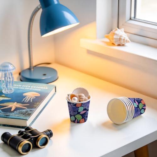 WRAPAHOLIC 3oz Octopus Shell Bathroom Cups - Image 5