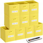 11x11 storage cube bins Foldable Fabric storage cubes by Artsdi