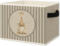 Giraffe Baseball Nursery Foldable Storage Bins Box by Unknown