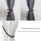 BEL AVENIR Curtain Tiebacks Ropes Tie-Backs, Handmade Holdbacks - Image 5
