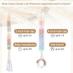 POVETIRE 6PCS Bow Holder Bows Organizer - Image 4