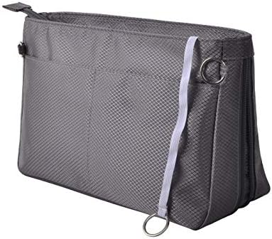 Vercord Expandable Nylon Handbag Purse Organizer Insert Liner Shaper Bag in Bag by Vercord