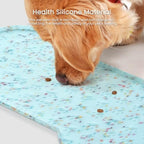 PWTAA Dog Food Mat Anti-Slip Silicone Dog Bowl Mat Thicker Pet Placemat - Image 6
