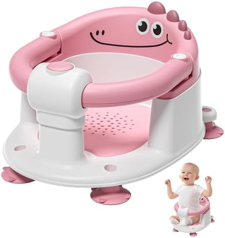 TPN Baby Bath Seat for Babies 6 Months & Up, Non-Slip Toddler Bath Seat by TPN