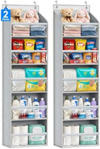 AOODA 2 Pack Over the Door Organizer, Large Capacity Closet Door Hanging by AOODA
