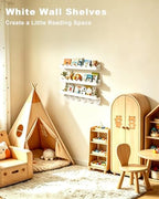Wall Book Shelves for Bedroom Kids - Image 3