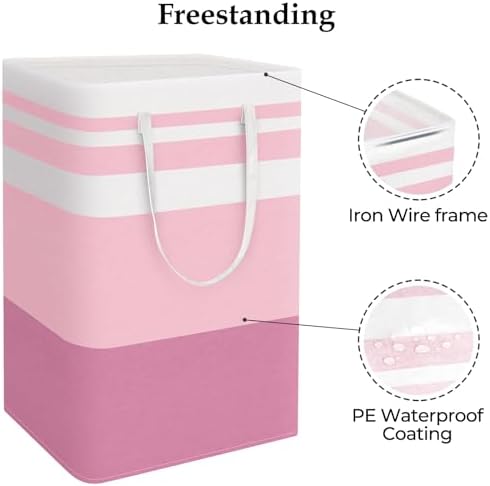 StorageRight Laundry Basket Hamper, 75L Collapsible Clothes Storage - Image 3