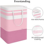 StorageRight Laundry Basket Hamper, 75L Collapsible Clothes Storage - Image 3