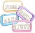 4 Pcs Mama and Baby Toiletry Bag Diaper Bags, Macarons Color by SilTriangle