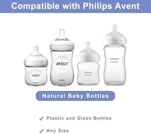 Straw Cup Conversion Kit for Philips Avent Natural Baby Bottles, Toddler - Image 2