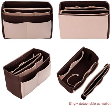 ZTUJO Purse Organizer Insert, Felt Bag Organizer - Image 3