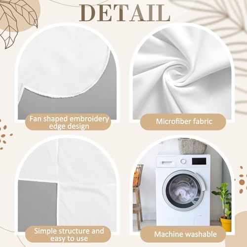 100% Microfiber Scalloped Crib Skirt 28"x 52" - Image 5