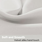 H.VERSAILTEX Blackout Kitchen Curtain Valances, Short Window Valance Curtains - Image 5
