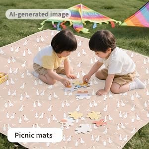 Non-Slip Baby Splat Mat for Under High Chair - Image 6