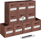 13x13x13 storage cube bins Fabric storage cubes by Artsdi