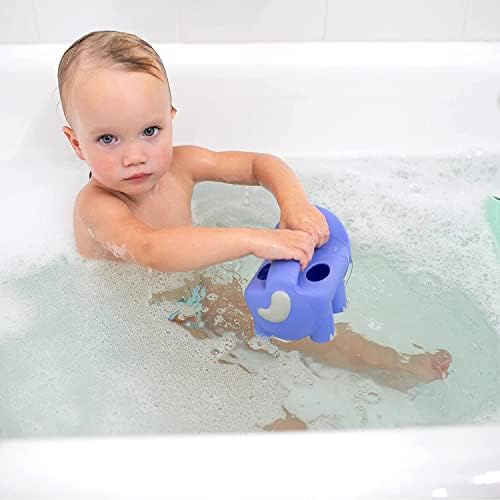 Dr. Brown’s CleanUp Pour & Roar Watering Can 6m+ and Dino-Pour Bath Rinse Cup - Image 3