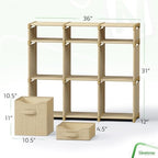Cube Storage Organizer with Storage Bins Included - Image 3