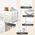 Clastyle 11.8" Flower Storage Basket Set of 3 - Image 2