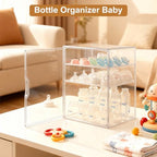 ERTIUANIO Baby Bottle Organizer – 3 Tier Bottle Storage Organizer Baby - Image 7