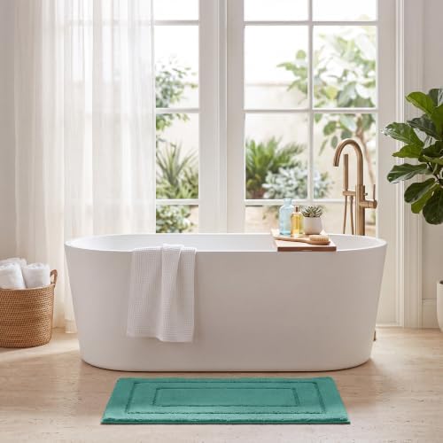 GRANNY SAYS Sage Green Bathroom Rug 16" x 24", Non-Slip Bath Mat - Image 2