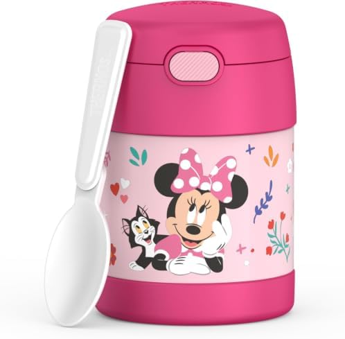 THERMOS FUNTAINER Insulated Food Jar, 10 Ounce, Kid Friendly Food Jar by Thermos