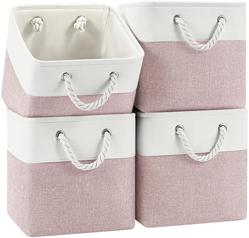 Patvingot 11-Inch Fabric Cube Storage Bins by Patvingot