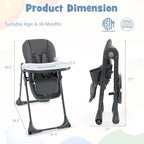 BABY JOY Convertible High Chair - Image 6