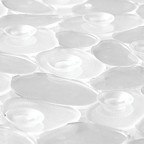 iDesign Pebblz Suction Non-Slip Bath Mat, 13.75" x 26.5" - Image 5