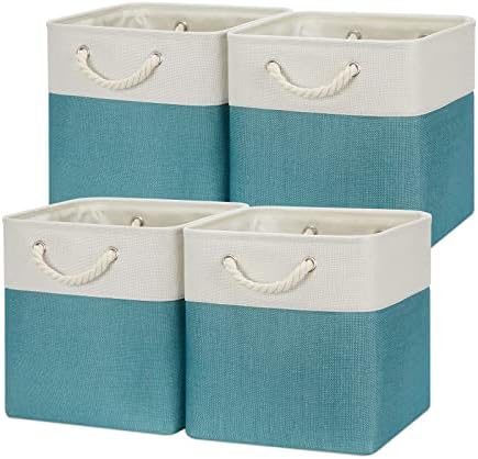 Temary Cubes Storage Baskets 12 Inch Cube Storage Bins by TEMARY