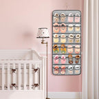 Dual-sided Baby Shoe Organizer Closet Hanging Toddler Shoes Storage - Image 5