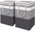 HomeHacks 2-Pack Large Laundry Basket, Waterproof, Freestanding Laundry Hamper by HomeHacks