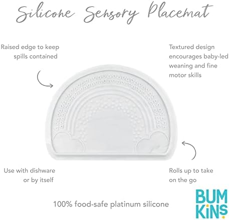 Bumkins Baby Silicone Sensory Placemat, - Image 5