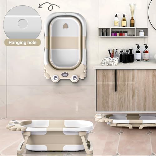 Collapsible Baby Bathtub for Infants to Toddler - Image 4