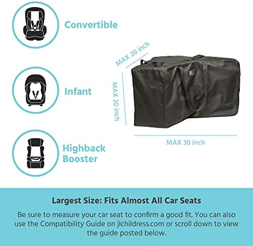 J.L. Childress Universal Side-Carry Car Seat Travel Bag - Image 6