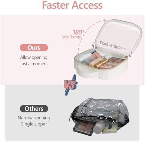 PACKISM Clear Makeup Bag Foldable - Image 5