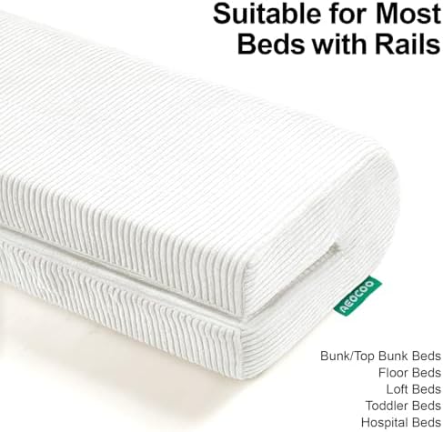 AEOCOO Bed Rail Bumpers for Toddlers, U-Shaped 3 Ft Kid Bed Bumpers - Image 4