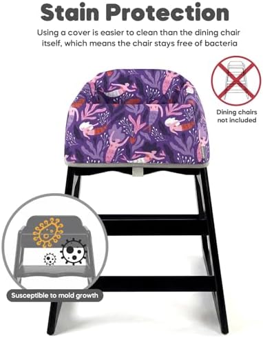 mamatepe Reusable Baby High Chair Cover - Image 2