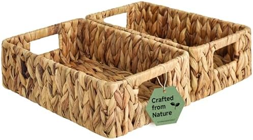 StorageWorks Small Wicker Baskets by StorageWorks