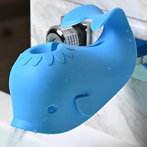 Faucet Cover Bathtub Baby Whale Spout Cover Soft and Safety by Unknown